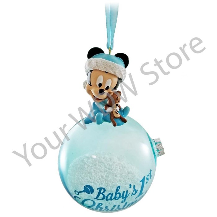 Babys first christmas ornament disney