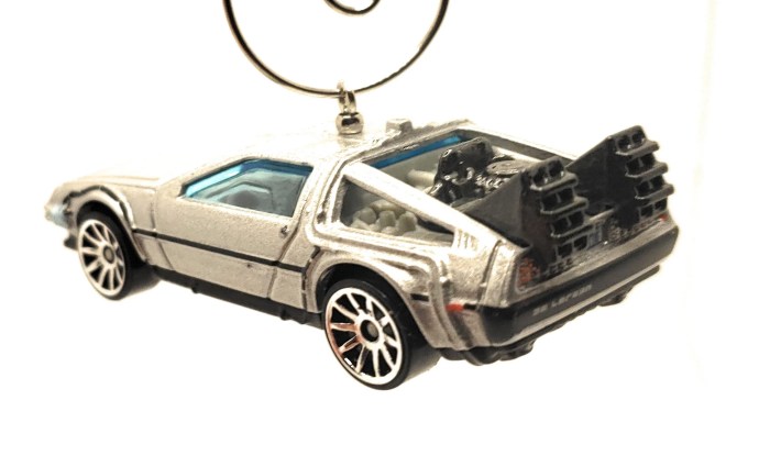 Back to the future christmas ornament